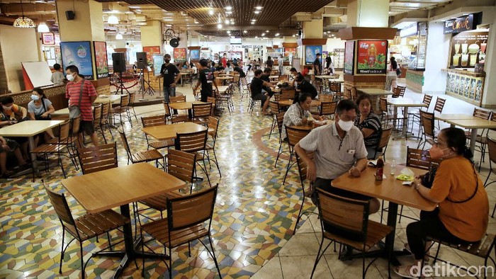 Geliat Restoran Mall di Jakarta Sambut PPKM Level 1