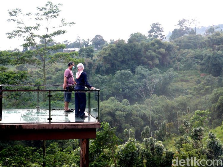 Ampun Bogor... Ada Jembatan Kaca yang Viewnya Wah Banget