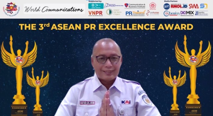 KAI Raih Penghargaan dari ASEAN PR