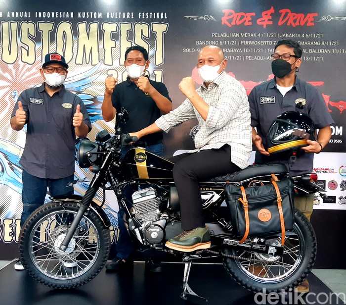 Kustomfest 2021 Lahirnya Motor Kustom The Gade ST150 The Gade ST150