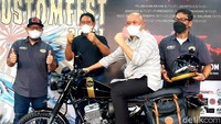 The Gade ST150 hanya dibuat terbatas, saat ini sudah diproduksi sebanyak 20 unit. Sementara menyoal harga dibanderol Rp 46 juta termasuk spare part asli, sedangkan kustom kit sifatnya plug and play tanpa harus merubah dudukan. Foto: Ridwan Arifin