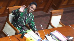 Semringah Jenderal Andika di DPR
