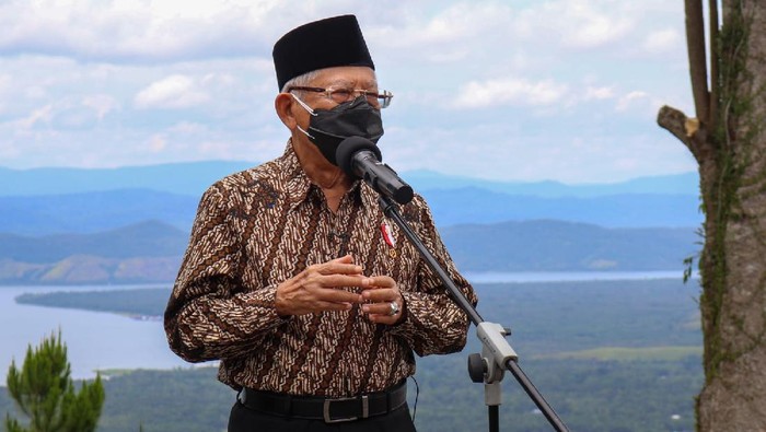 Maruf Amin saat kunjungan kerja ke Jayapura