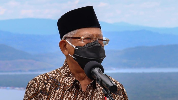 Maruf Amin saat kunjungan kerja ke Jayapura