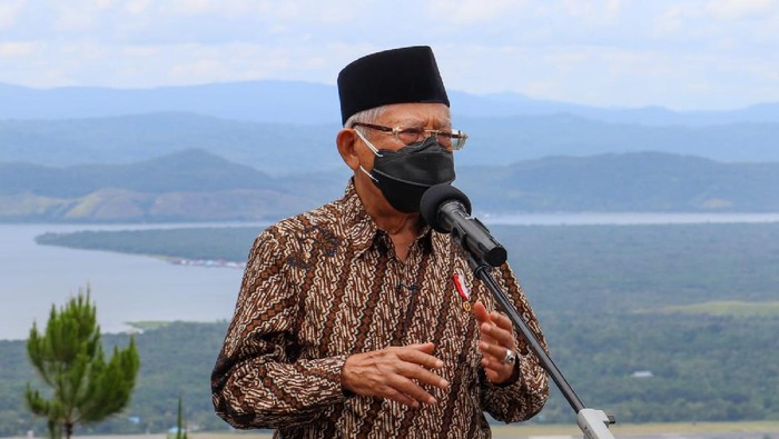 Maruf Amin saat kunjungan kerja ke Jayapura