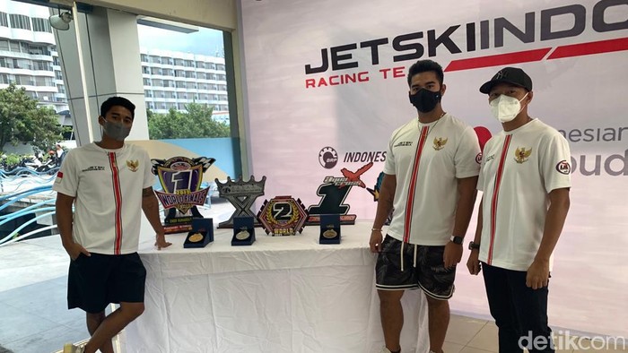 Aero-Aqsa Sutan Aswar baru saja pulang dari Kejuaraan Dunia Jetski di Arizona, Amerika Serikat, Oktober lalu