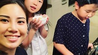 Setelah pingsan, Angela langsung mendapat perawatan medis. Ia pun mengaku sehat dan segera kembali ke Jakarta. Di sela aktivitasnya sebagai wakil menteri, Angela juga dikenal dekat dengan keluarganya.  Foto: Instagram @angelatanoesoedibjo