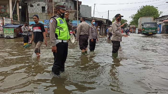 Banjir rob di Jakarta Utara (Dok. Istimewa)