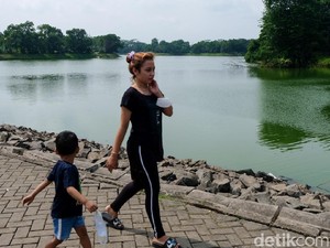 Bukan buat Nongkrong Semata, 2 Situ di Ciputat Ini Jadi Spot Jogging