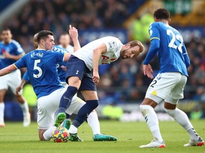 Liga Inggris: Everton Vs Tottenham Imbang di Babak Pertama