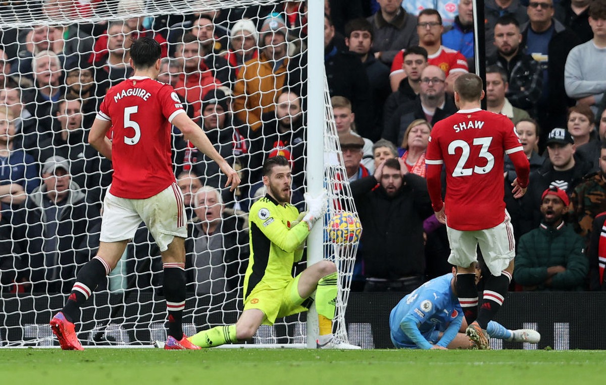 De Gea, Shaw, Maguire... Oh My God (Getty Images/Clive Brunskill)