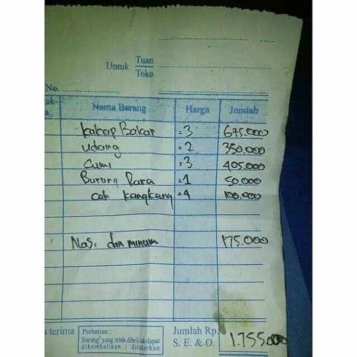 Ketok Harga Ikan Rp 4,1 Juta, Ini 5 Kejadian Ketok Harga di Restoran Seafood yang Heboh