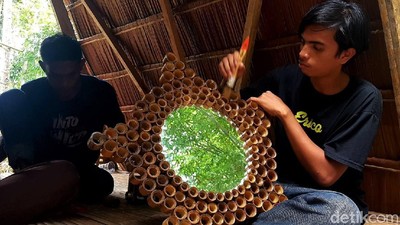 Laboratorium Bambu Bantu Warga di Polman Tetap Cuan Saat Pandemi