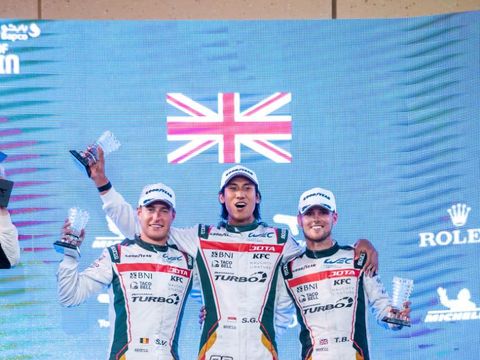 Sean Gelael finis runner-up LMP2 di FIA WEC 2021