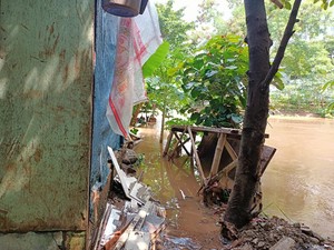 Sering Kena Banjir, Warga Kembangan Jakbar Minta Kali Pesanggrahan Diperbaiki