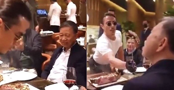Cicipi Steak Lapis Emas Salt Bae, Menteri Vietnam Ini Dikecam Warganya