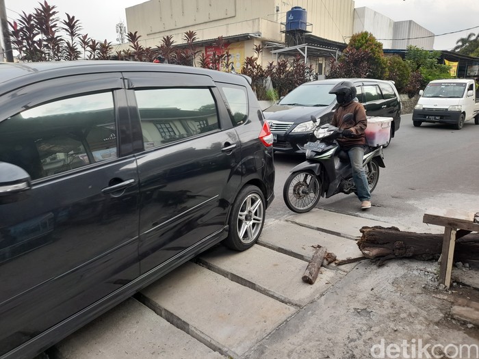 Got di Jl Lebak Bulus-Jl Cirendeu, Jakarta Selatan, 8 November 2021. (Marteen Ronaldo/detikcom)