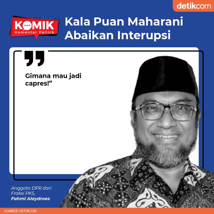 Kala Puan Maharani Abaikan Interupsi (dok. detikcom)