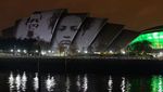 Keren! Video Mapping Ini Sentil Masalah Krisis Iklim