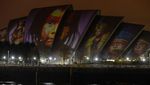 Keren! Video Mapping Ini Sentil Masalah Krisis Iklim