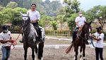 Kompak, Zulhas dan Pasha Naik Kuda Bersama di Kendal