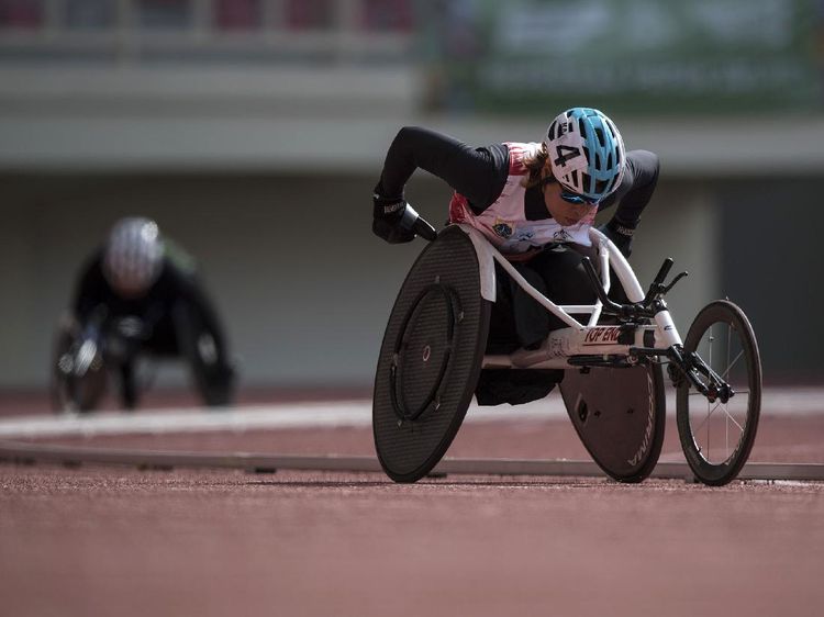 Maria Goreti Pecahkan Rekor Nasional 1500 Meter T54