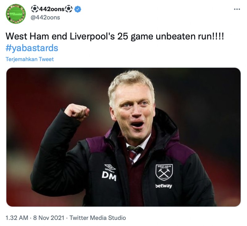 Meme West Ham United vs Liverpool
