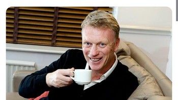 Salam dari Moyes. (Foto: Twitter)