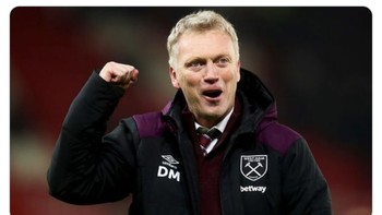Kelihaian David Moyes bikin The Hammers tampil garang musim ini. (Foto: Twitter)