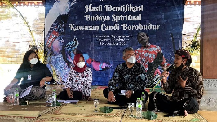 Direktorat Kepercayaan terhadap Tuhan Yang Maha Esa dan Masyarakat Adat menggelar Sarasehan Budaya Spiritual Kawasan Candi Borobudur. Seperti apa?