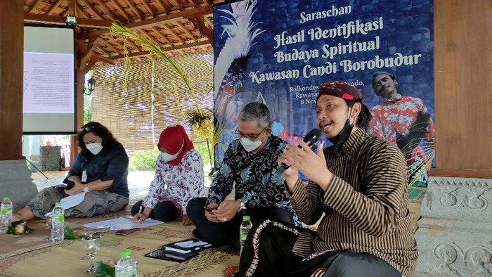 Direktorat Kepercayaan terhadap Tuhan Yang Maha Esa dan Masyarakat Adat menggelar Sarasehan Budaya Spiritual Kawasan Candi Borobudur. Seperti apa?