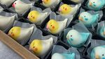 Mirip Boneka, Mochi Berbentuk Burung Ini Hasil Karya Seniman Jepang