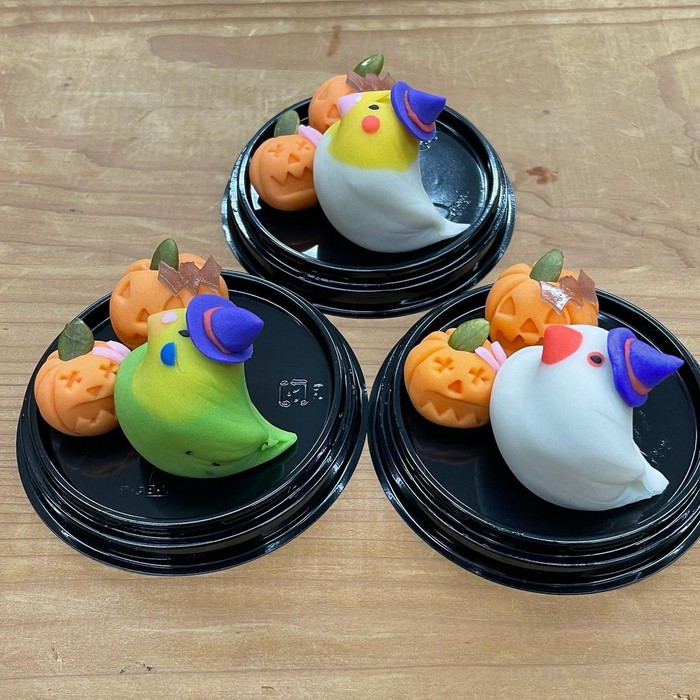 Mirip Boneka, Mochi Berbentuk Burung Ini Hasil Karya Seniman Jepang