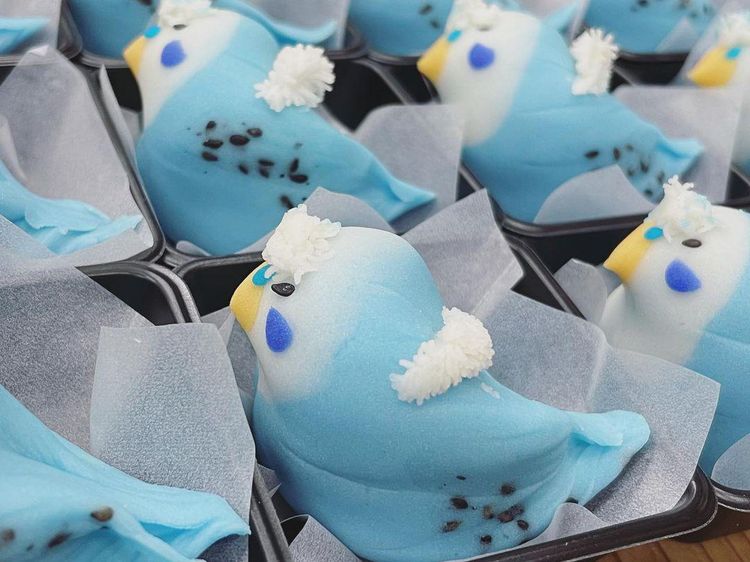 Mirip Boneka, Mochi Berbentuk Burung Ini Hasil Karya Seniman Jepang