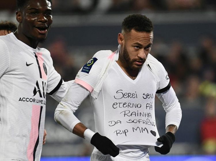 Selebrasi Bela Sungkawa Neymar dan Raphinha