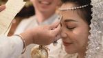 10 Potret Nikita Willy dan Indra Priawan Gelar Pengajian 4 Bulanan