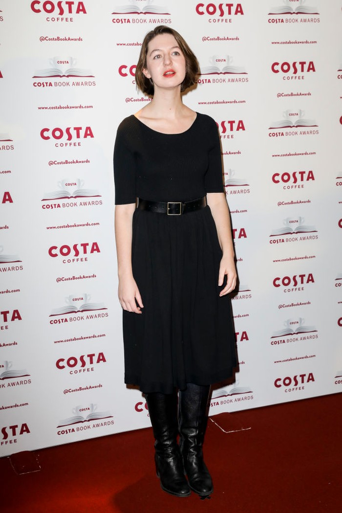 Novelis Sally Rooney LONDON, ENGLAND - JANUARY 29: Sally Rooney attends the 2019 Costa Book Awards held at Quaglino's on January 29, 2019 in London, England. (Photo by Tristan Fewings/Getty Images)