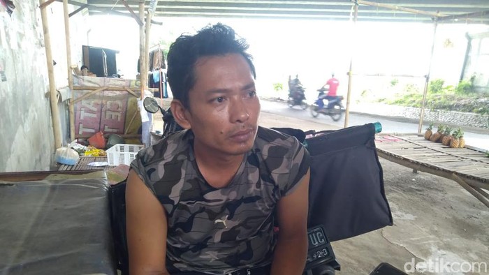 pedagang nanas yang datang ke lokasi kecelakaan vanessa angel