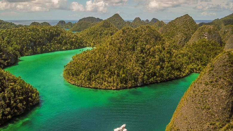 Raja Ampat Papua dari atas
