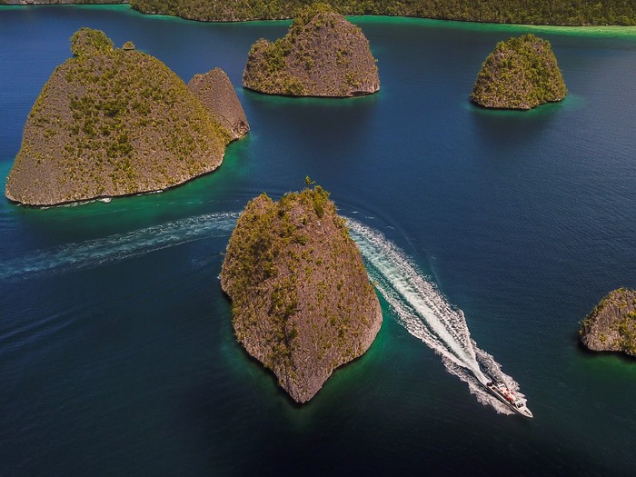 Raja Ampat Papua dari atas