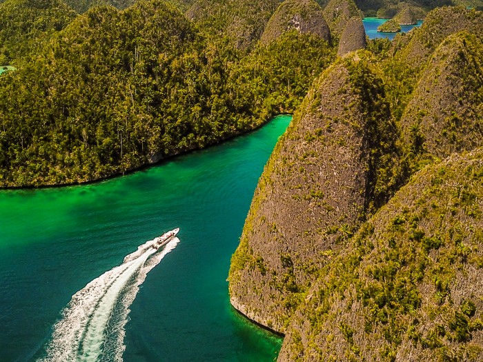 Raja Ampat Papua dari atas