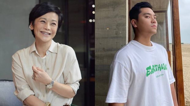 Sylvia Chang dan Oscar, sang putra, yang sempat jadi korban penculikan.