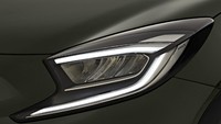 Aygo X terbaru telah mengusung lampu depan full LED dengan tampilan grafis modern. (Toyota.co.uk)