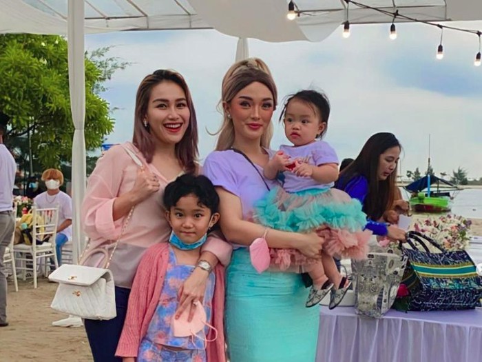 zaskia gotik mewahnya perayaan ulang tahun anak Zaskia Gotik