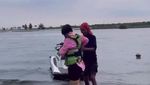 Perayaan Ultah Anak Zaskia Gotik-Sirajuddin Mahmud, Disediakan Jet Ski