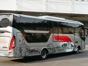 Detail Suites Combi Bus Laksana, Bus Medium tapi Punya Suites Cabin