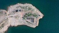 Inilah Desa Guiri Qasrouka di Iran yang suka hilang dan muncul tiba-tiba. (AFP/Ismael Adnan)
