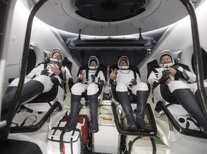 4 Astronaut Kembali ke Bumi Usai 6 Bulan di Stasiun Luar Angkasa