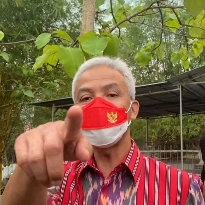 Ganjar Pranowo di Blora (9/11/2021)