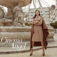 Saat mempromosikan serial Hollywood yang dibintanginya, Treadstone, Han Hyo Joo menjalani pemotretan bersama Harper’s Bazaar memakai koleksi Burberry. Foto: dok. Instagram hanhyojoo222